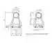 Dimensions: Regleta de conexión de seguridad PSE4-RUB-01
