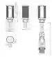 Dimensions: Thru-beam sensor GD18/GV18/25/102/115b-0,4M