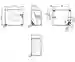 Dimensions: Barcode scanner TC1200-1100