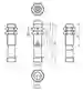 Dimensions: Diffuse mode sensor  OBD300-12GM40-E5-V1