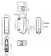 Dimensions: Triangulation sensor (BGS) OBT350-R100-2EP-IO-0,3M-V31