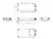 Dimensions: DC-Netzteil PSU1100-J1-DC-N0