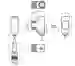 Dimensions: Retroreflective sensor (glass) OBG4000-R103-2EP-IO-0,3M-V1