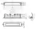 Dimensions: Accesorio Puertas, portones y ascensores MotionScan Intern. Mounting