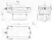 Dimensions: Lesekopf WCS3B-LS810DHS-OM