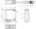 Dimensions: Medidor para distancias OMD10M-R200-2EP-IO-0,3M-V1-L Dimensions: Medidor para distancias OMD10M-R200-2EP-IO-0,3M-V1-L