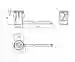 Dimensions: Sensor fotoeléctrico de barrera, unidireccional BB10-P-F1/35/59/103/115-2,5m