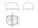 Dimensions: Radar motion sensor ECHO-M black Dimensions: Radar motion sensor ECHO-M black