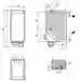 Dimensions: Laser light sensor VLE350-F280-B12-1100 Dimensions: Laser light sensor VLE350-F280-B12-1100