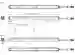 Dimensions: Rejillas ópticas de seguridad LG01B-2520-23C-0-OS-C0-F05-S15