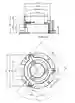 Dimensions: Mounting bracket for servo flange 9300