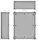 Dimensions: FB Remote I/O Field Unit FB9241-T8*-*-***-**-*-Y*
