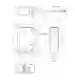 Dimensions: Triangulation sensor (BGS) OBT1250-R202-K2