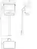 Dimensions: VisuNet FLX System-*B-* with Enclosure with RFID Reader RFID20-*