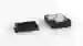 A common thin client that is overheating next to an industrial thin client that doesn't overheat