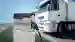 a hydrogen filling station with the filling pump in the front and a big truck in the back a hydrogen filling station with the filling pump in the front and a big truck in the back
