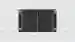 a box thin client mounted to a grey wall a box thin client mounted to a grey wall