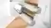 R100 series photoelectric sensor used to detect foil tears