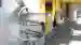 A vibration sensor from Pepperl+Fuchs that monitors the vibration of the yard machine wheel in mining
