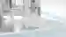 Visualization of sound beam adjustment with sensor mounted on top of metal tank.