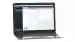 A laptop showing the parameterization software for the USi-industry sensor system A laptop showing the parameterization software for the USi-industry sensor system