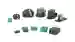 Group of inductive proximity sensors for valve position detection 