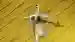 a wind turbine on a corn field from above a wind turbine on a corn field from above