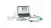 Accessories for the PCV and PXV positioning system including cables and a vision configurator tool