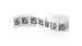 a tape with printed Data Matrix codes a tape with printed Data Matrix codes