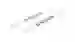 two types of metal code bars for the PXV and safePXV positioning systems
