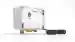 USi-industry ultrasonic sensor system with two connected transducers in miniature housings